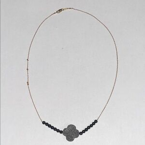 Elegant Black and Gold Necklace